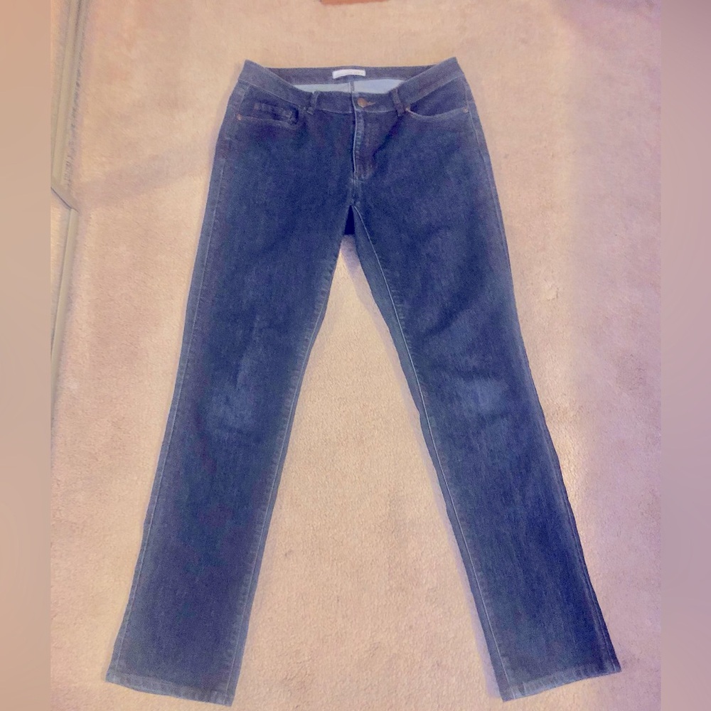 L/N LOFT Curvy Straight Jeans Size 6 / 28